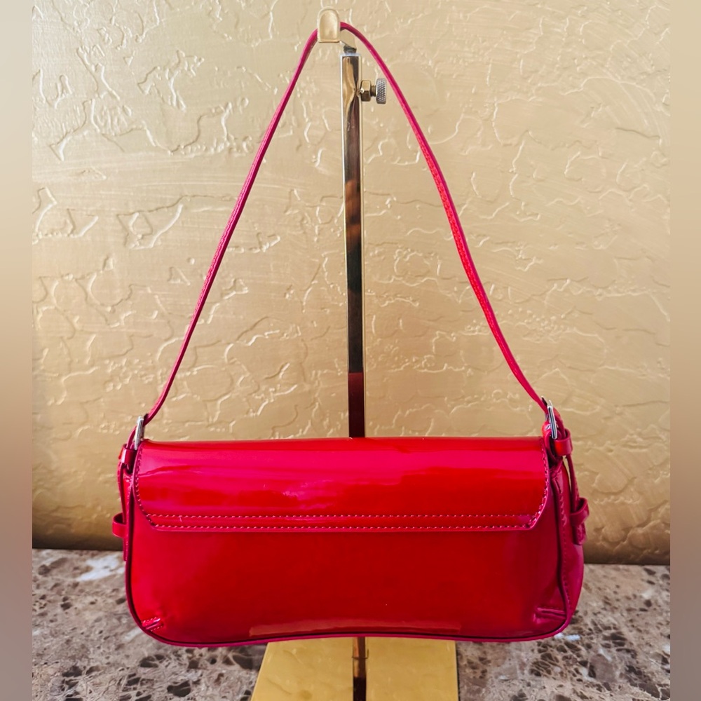 REVOLVE 8 Other Reasons Kali Patent Red Handbag NEW - Picture 6 of 8